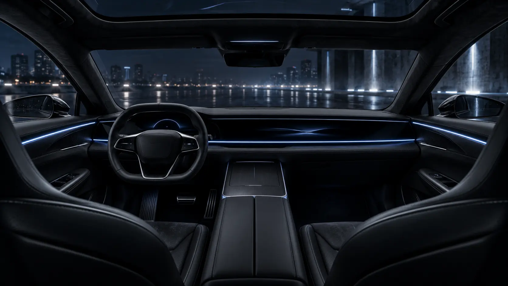 VANTA driver-focused cockpit
